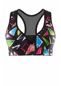 WINSHAPE Damen Sport-BH "PUSB103-Disco", bunt, Gr. XS, 80% Polyester, 20% Elasthan, BHs, Mesh Push-up BH