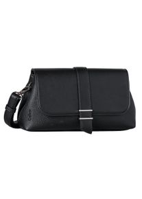 Gabor Damen Umhängetasche "Sahar", schwarz, Polyurethan, Taschen, raffiniert und elegant mit feinem Metalldetail ideal für den Abend