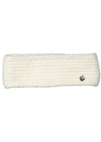 CMP Damen Stirnband, weiß, sportlich, unifarben, Strick, Microfaser, Mützen, mit Metall-Label