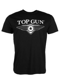 Top Gun Herren T-Shirt "TG20201045", schwarz, Gr. L, Obermaterial: 100% Baumwolle, Shirts