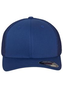 Flexfit Damen Flex Cap "Flexfit Unisex Flexfit Mesh Trucker", blau, casual, Gr. L, unifarben, 60% Baumwolle, 40% Polyester, Caps