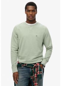 Superdry Herren Sweatshirt "CLASSIC ESSENTIAL SWEATSHIRT", grau, modisch, Gr. M, unifarben, angeraute Sweatware, Obermaterial: 100% Baumwolle,