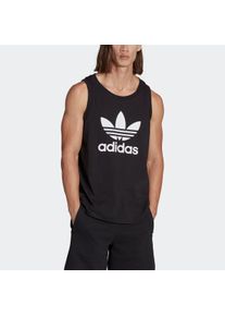 Herren Tanktop "ADICOLOR CLASSICS TREFOIL", schwarz, sportlich, Gr. S, adidas originals, Obermaterial: 100% Baumwolle, Tops