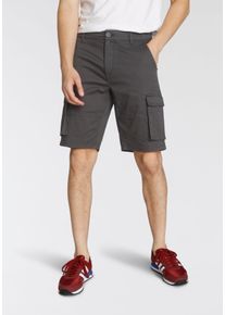 Only & Sons ONLY & SONS Herren Cargoshorts "CAM STAGE CARGO SHORTS", grau, modisch, Gr. S, unifarben, Obermaterial: 98% Baumwolle, 2% Elasthan, Hosen