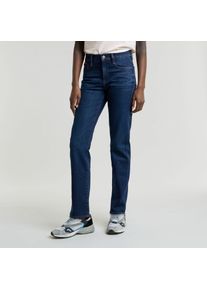 G-Star Raw G-STAR Damen Straight-Jeans "Strace Straight Wmn", blau, casual, Gr. 27, Denim/Jeans, Obermaterial: 99% Baumwolle, 1% Elasthan, Jeans