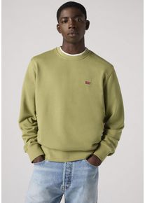 Levi's LEVI'S Herren Sweatshirt "SWEATSHIRT NEW ORIGINAL CREW", grün, casual, Gr. XXL, unifarben, Sweatware, Obermaterial: 100% Baumwolle, Sweatshirts