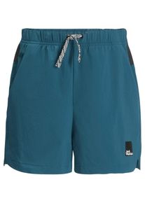 Jack Wolfskin Kinder Shorts "TEEN SHORTS B", blau, Gr. 164, OBERSTOFF 86% POLYAMID, 14% ELASTHAN FUTTER 100% POLYESTER, Hosen