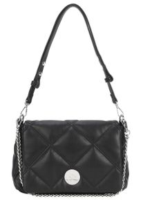 JOOP! JOOP JEANS Damen Schultertasche "confetto solar shoulderbag shf", schwarz, Polyurethan (PU), Taschen, Henkeltasche Handtasche Damen Tasche Damen