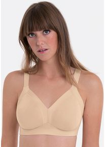 Damen Gemoldeter BH, ANITA SINCE 1886, Gr. 80, beige, Stoff, Obermaterial: 44% Polyamid, 37% Elasthan, 19% Polyester, clean, unifarben, matt, casual,