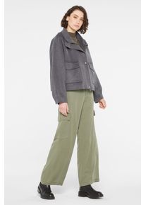 Damen Cargohose, grün, casual, Gr. XXL, SENSES.THE LABEL, unifarben, Material: 100% Lyocell, Hosen