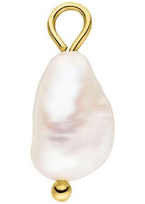 PURELEI Damen Ketten-Anhänger "Schmuck Geschenk Pearl Halsschmuck Anhänger Halskette, 2043-Charm", Edelstahl-Perlen, 1,5 g, gold, Edelstahl, Perlen,