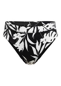 Roxy Damen Bikini-Hose "Printed Roxy Love The Shorey", schwarz-weiß, Gr. S, 74% Nylon, 26% Elasthan, Badehosen