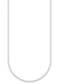 Firetti Damen Collierkettchen "Schmuck Geschenk Silber 925 Rundankerkettengl. in mehreren Breiten", 42, Silber 925 (Sterlingsilber), B: 2,8mm,