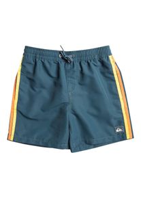 Quiksilver Jungen Badeshorts "Beach Please 14"", blau, Gr. 10, 100% Polyester, Badehosen