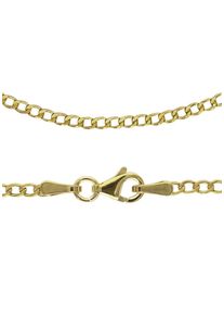 Firetti Damen Panzerkette "Schmuck Geschenk Gold 333 oder 585 Collierkette in mehreren Breiten", 60, Gelbgold 585, B: 2,3mm, gold, Gelbgold 585,