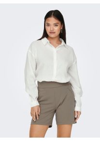 Jacqueline de Yong JDY Damen Hemdbluse "JDYTHEIS LIFE L/S LOOSE SHIRT WVN NOOS", rot, modisch, Gr. XL, unifarben, Web, Obermaterial: 100% Baumwolle, Blusen