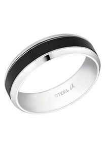 Amor Herren Fingerring "9027439/-453/-446/-460/-422", 60, Edelstahl, 7mm, silber, Edelstahl, Fingerringe