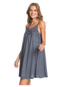 Roxy Damen Sommerkleid "Rare Feeling", blau, Gr. XS, 65% Polyester, 35% Viskose, Kleider