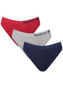 Reebok Damen Slip "KAMILA", Gr. L, bunt, Obermaterial: 90% Polyamid, 10% Elasthan, unifarben, Unterhosen, ohne störende Nähte