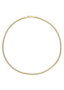Firetti Damen Königskette "Schmuck Geschenk Gold 375 Halsschmuck Halskette 3,9 mm breit", 50, Gelbgold 375, B: 3,9mm, gold, Gelbgold 375, B:3,9mm,