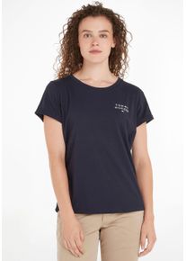 Damen T-Shirt "SHORT SLEEVE T-SHIRT", Tommy Hilfiger Underwear, Gr. S, schwarz, Single Jersey, Obermaterial: 100% Baumwolle, unifarben, casual,