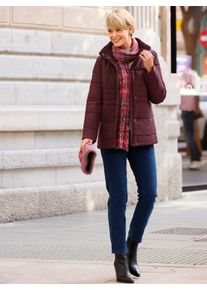 Classic Basics Damen Steppjacke, rot, Gr. 52, unifarben, 100% Polyester, Wattierung:100% Polyester, Jacken