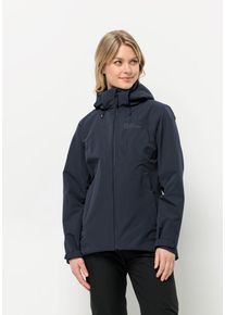 Jack Wolfskin Damen Funktionsjacke "FERNBLICK 2L JKT W", blau, Gr. XS, Obermaterial00% Polyester, Jacken