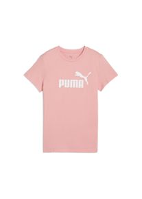 Puma Damen T-Shirt "ESS No. 1 Logo T-Shirt Damen", pink, Gr. XS, Obermaterial: 100% Baumwolle; Kragen: 30% Polyester, 70% Baumwolle, Shirts