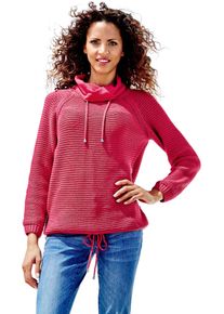 Heine Damen Troyer "Troyer", lila, Gr. 36, unifarben, 100% Baumwolle, Pullover