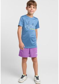 Jack Wolfskin Kinder Shorts "SUN SHORTS K", lila, Gr. 116, OBERSTOFF: 100% POLYAMID Futter: 100% POLYESTER, Hosen