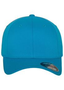 Flexfit Damen Flex Cap "Flexfit Unisex Flexfit Combed", blau, casual, Gr. L, unifarben, 63% Polyester, 34% Baumwolle, 3% Elasthan, Caps