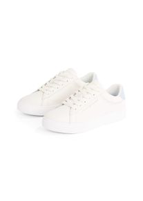 Tommy Hilfiger Damen Plateausneaker "ESSENTIAL COURT SNEAKER", Gr. 36, blau, Leder, Lederimitat, sportlich, Schuhe, Freizeitschuh, Halbschuh,