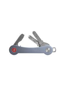 keycabins Kinder Schlüssel-Anhänger "Aluminium", grau, Basic, Aluminium, Schlüsselanhänger, SWISS made