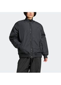 Damen Bomberjacke "SST BOMBER JKT", schwarz, sportlich, Gr. L, adidas originals, Obermaterial: 100% Polyester, Jacken