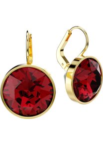 Swarovski Damen Paar Ohrhänger "Schmuck Geschenk Ohrringe Bella Drop 5724288 5724290 5724291 5724292", Metall, gold, Metall, Ohrringe, mit Swarovski