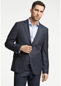 LINDBERGH Herren Anzugsakko "LINDBERGH Anzugjacke", blau, Gr. 58, Oberstoff: 98% Wolle, 2% Elasthan; Futter: 95% Polyester, 5% Elasthan, Sakkos