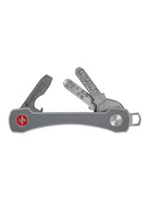 keycabins Kinder Schlüssel-Anhänger "Aluminium frame S2", silber, Basic, Aluminium, Schlüsselanhänger, SWISS made