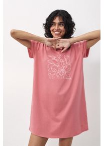 Triumph Damen Nachthemd "Nightdresses NDK X 01", Gr. 42, rot, Single Jersey, Obermaterial: 100% Baumwolle, casual, Kleider