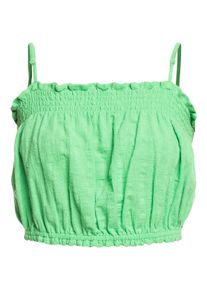 Roxy Damen Crop-Top "Bikini Vibes", grün, Gr. XS, 100% Baumwolle, Tops