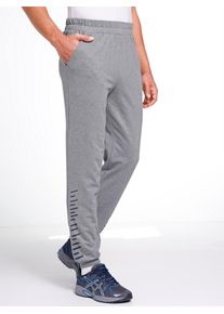 CLASSIC Herren Schlupfhose, grau, Gr. 54, unifarben, meliert, 60% Baumwolle, 40% Polyester, Hosen