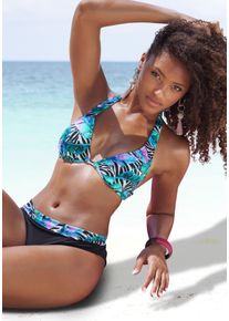 Vivance Damen Bügel-Bikini, bunt, Gr. 36, bedruckt, Animalprint, Polyamid, Bikini-Sets, als Neckholder mit Animaldruck