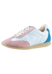 VERBENAS Damen Sneaker "ONE", Gr. 35, bunt, Veloursleder, Nylon, retro, Schuhe, Freizeitschuh, Halbschuh, Schnürschuh in schöner Farbkombination