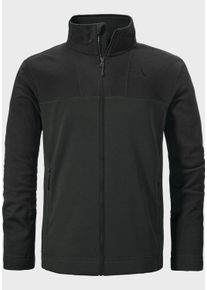 Schöffel SCHÖFFEL Herren Strickfleece-Pullover "Urban Fleece Jk Style Karif MNS", schwarz, Basic, Gr. 56, Oberstoff : 100% Polyester, Pullover