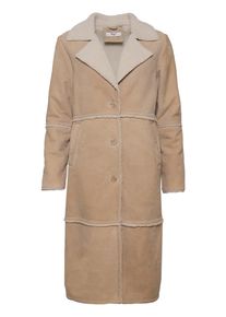 Maze Damen Langjacke "42023021", grau, Gr. XXL, Obermaterial: 100% Lammleder / Innenfutter: 100% Polyester / Ärmelfutter: 100% Polyester, Jacken
