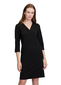 Cartoon Damen Druckkleid "Cartoon Casual-Kleid mit Eingrifftaschen", schwarz, modisch, Gr. 34, Obermaterial: 95% Polyester, 05% Elasthan., Kleider,