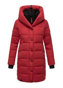 Navahoo Damen Steppmantel "Knutschilein", rot, modisch, Gr. XXL, Obermaterial: 100% Polyester, Innenfutter: 100% Polyester, Wattierung: 100%