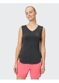 Venice Beach Damen Trainingsshirt "LALLY", grau, sportlich, Gr. L, Obermaterial: 47% Baumwolle, 47% Modal, 6% Elasthan, Shirts