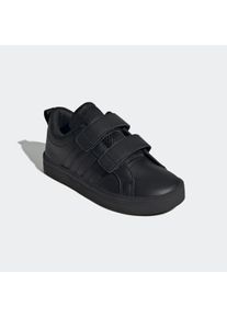Kinder Klettschuh "VS PACE 2.0 KIDS", adidas Sportswear, Gr. 35, schwarz-weiß, Synthetik, sportlich, Schuhe