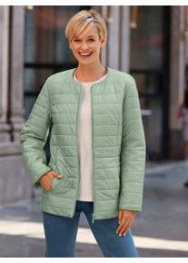 Classic Basics Damen Steppjacke, grün, Gr. 50, unifarben, 100% Polyester, Wattierung:100% Polyester, Jacken