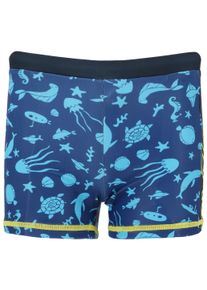 ZIGZAG Kinder Badehose "Buddy", blau, Gr. 116, bedruckt, mehrfarbig, 100% Nylon, Badehosen, aus reinem Nylon